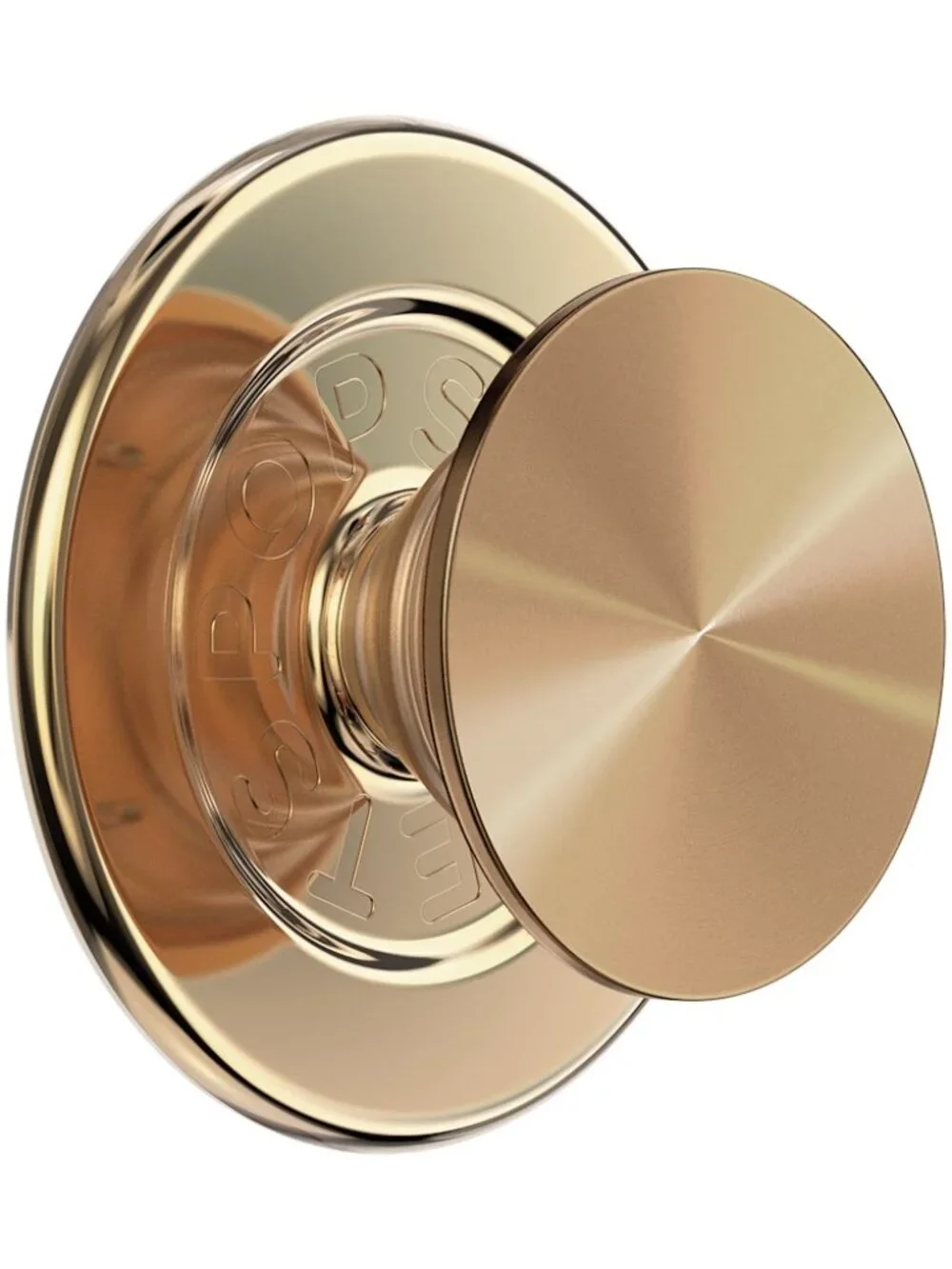 Popsockets Phone PopGrip for MagSafe Magnetic Holder Aluminum Radial Gold